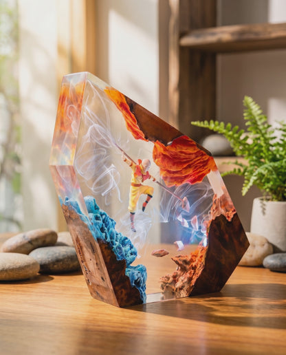 Aang Inspired lamp